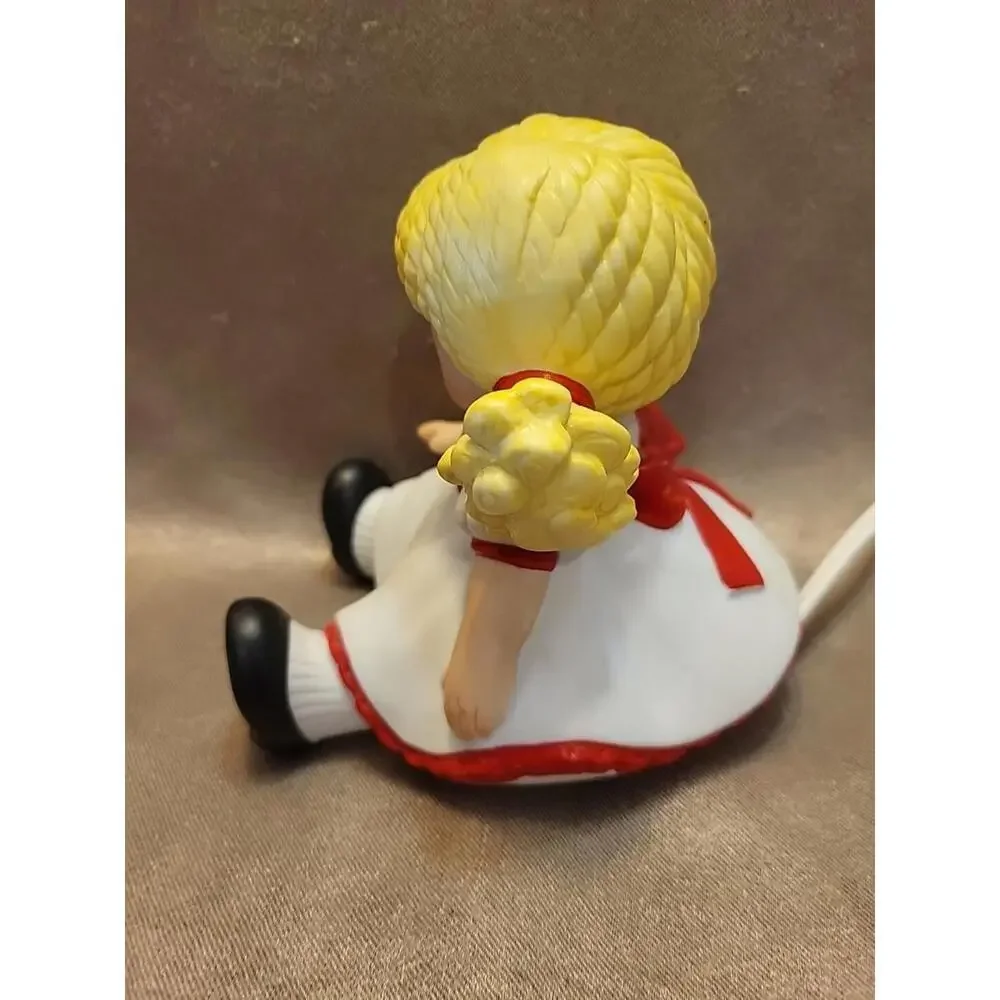 1985 Ebeling Reuss Ceramic Baby Doll Night Light Nursery Bedtime 5